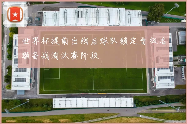 世界杯提前出线后球队锁定晋级名额备战淘汰赛阶段
